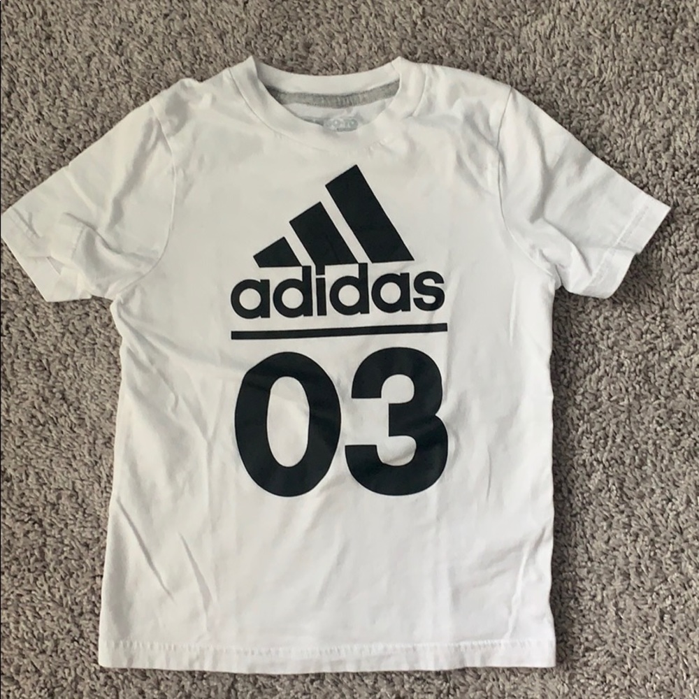 Adidas T-shirt, boys size 4
